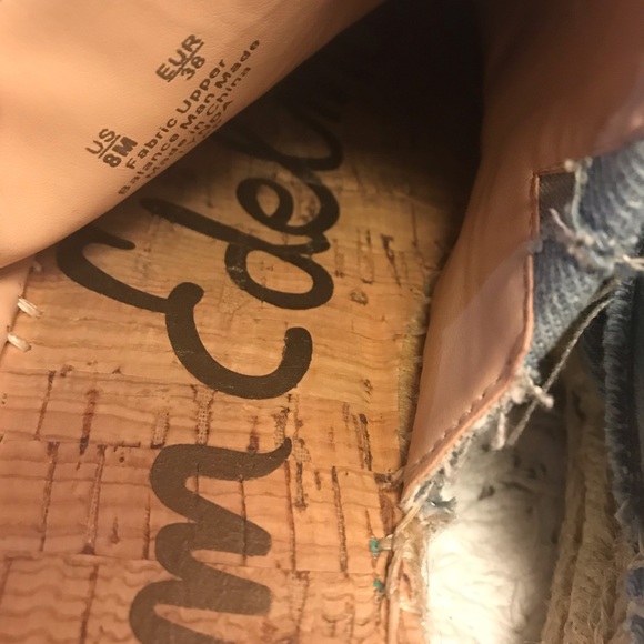 Sam Edelman denim bow espadrilles - Picture 4 of 6